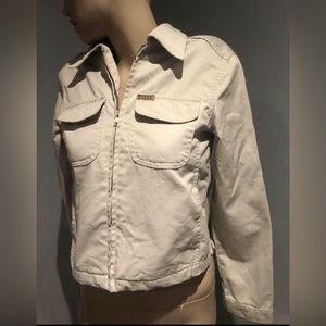 Guess Beige Jean Jacket